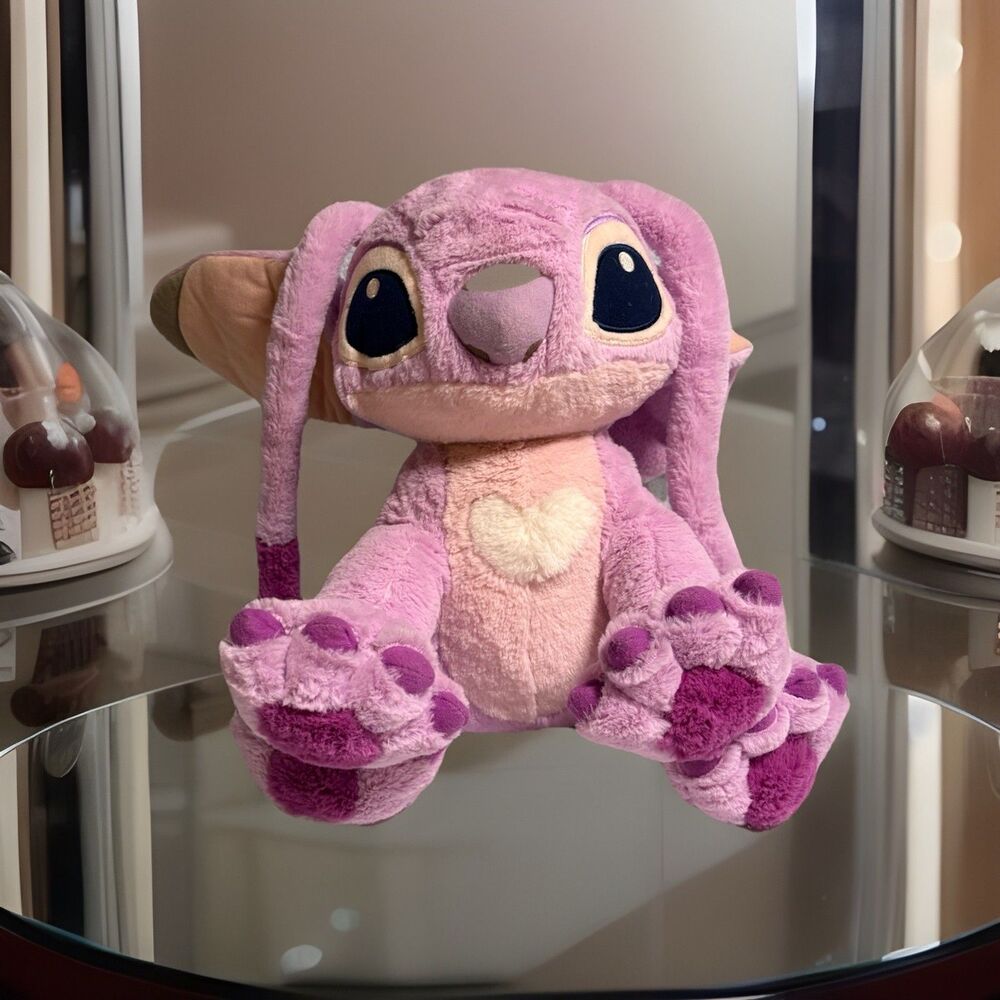 Disney Lilo & Stitch Angel Purple Large Plush Stuffed Animal